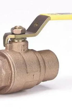 Milwaukee Valve BA150A-100 BA-100/150 Series 1 in. Cast Bronze Reduced Port Solder 600# Ball Valve Markdown