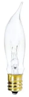 Westinghouse 0324100 Decorative Incandescent Light Bulb 7.5 W E12 Candelabra 39 Lumens Replacement MPN Affordable