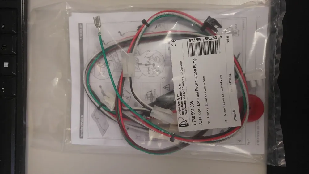 Bosch 7736504585 External NTC w/ Connector Cable Must Have