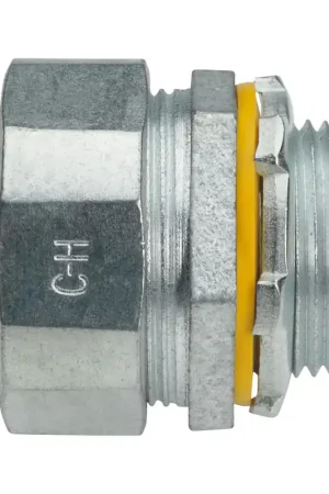 Reduced Price Crouse-Hinds LTB100 Insulated Straight Liquidtight Conduit Connector 1 in