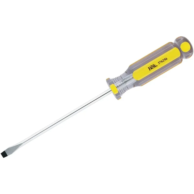 Place Order All-Source 376256 1/4 In. x 6 In. Slotted Screwdriver
