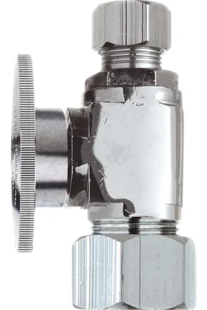 All-Source 456296 3/8 In. OD Tube x 3/8 In. OD Tube Quarter Turn Straight Valve Save Now