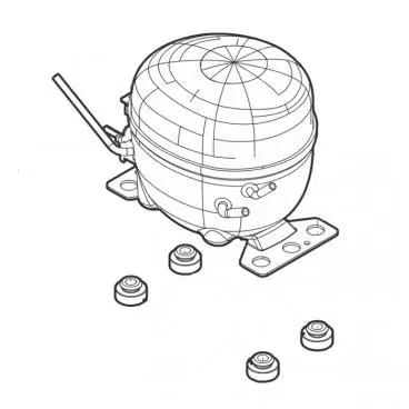 Electrolux 5304524169 Compressor Assembly Time-Limited