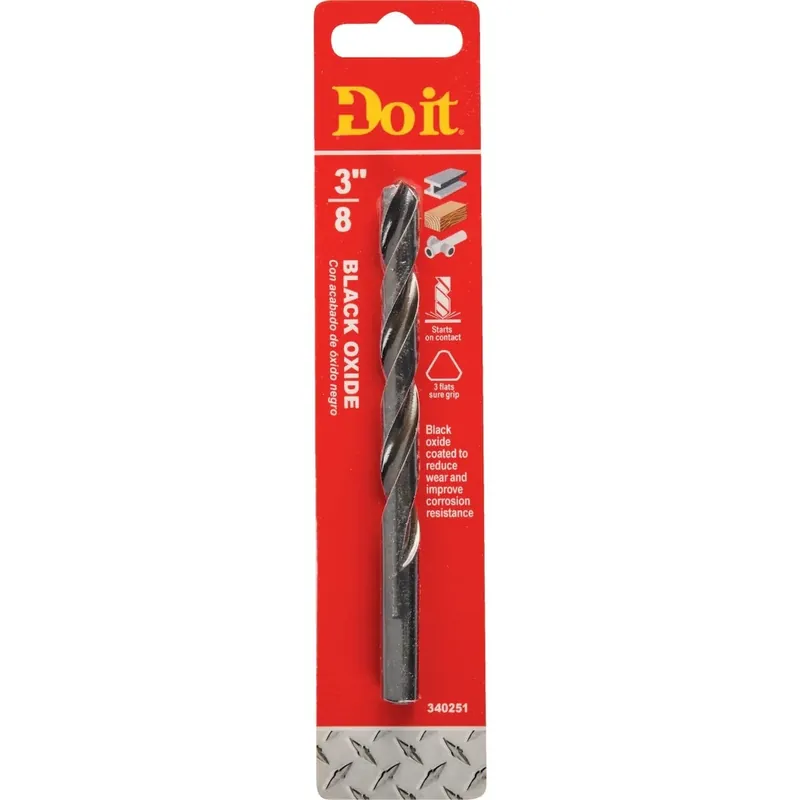 New Arrival All-Source 325141DB 3/8 In. Black Oxide Drill Bit