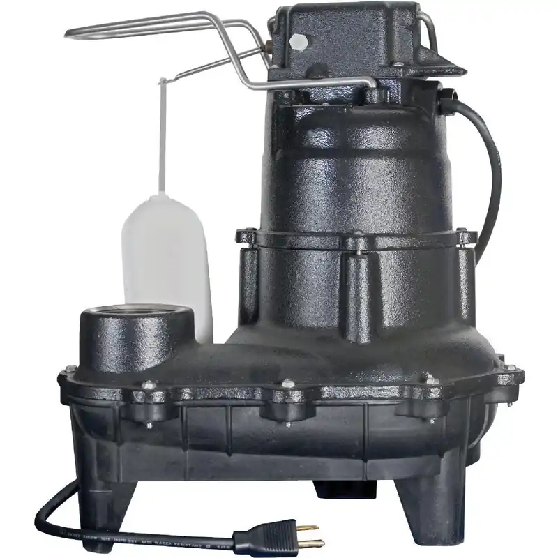 Hot Picks All-Source 40EC 4/10 H.P. Cast Iron Sewage Ejector Pump