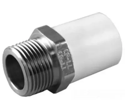 Best Choice CHARLOTTE PIPE AND FOUNDRY COMPANY CTS 02115L 0600 FlowGuard Gold 1/2 in. CTS Brass Male x Slip CPVC Adapter, Lead Free