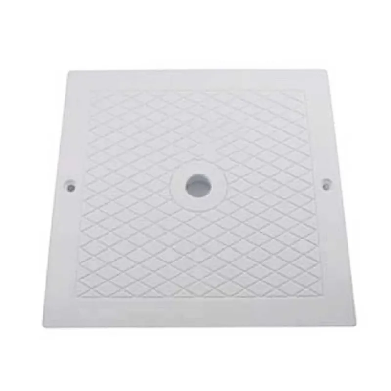 JED POOL TOOLS 46-1082E-B Square Skimmer Cover - White Must Have