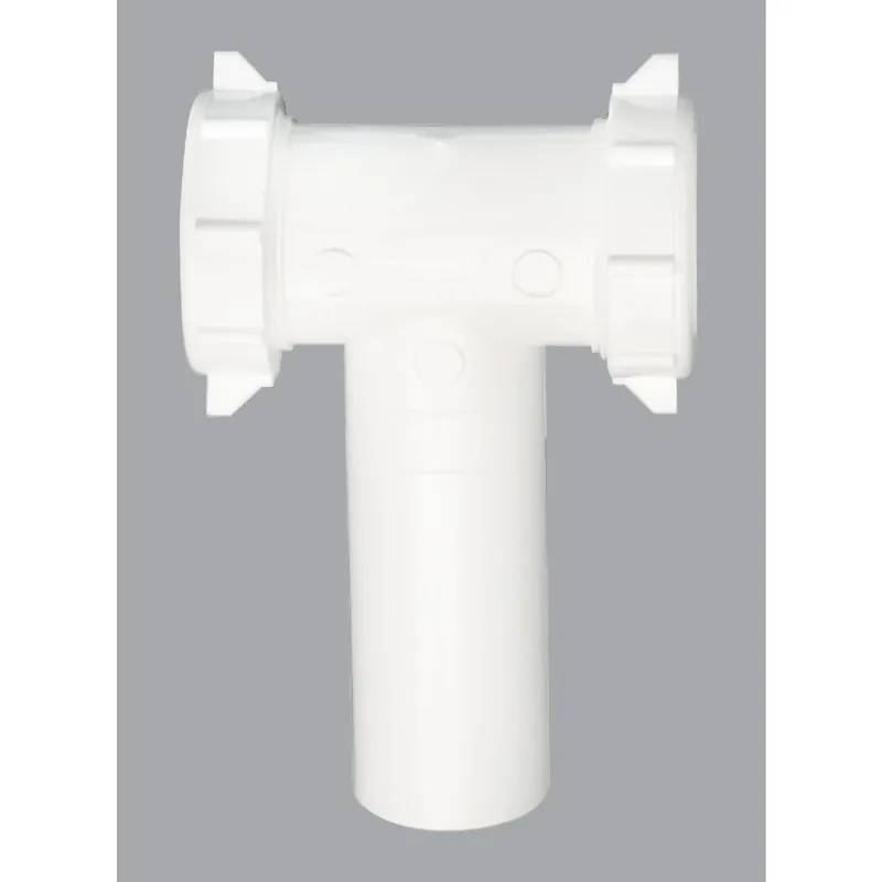 Clearance All-Source 403218 1-1/2 In. White Plastic Tee