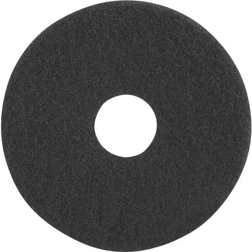 Lundmark TKL13B 13 In. Thick Line Black Stripping Pad (5-Pack) Luxury