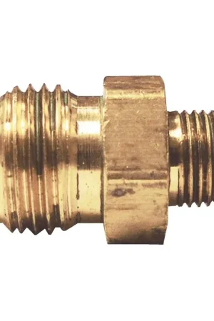 All-Source 458828 1/4 In. x 1/4 In. Brass Male Flare Adapter Mega Sale
